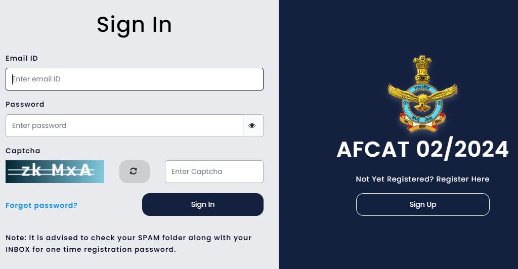 AFCAT 2 Notification 2024 Apply Online