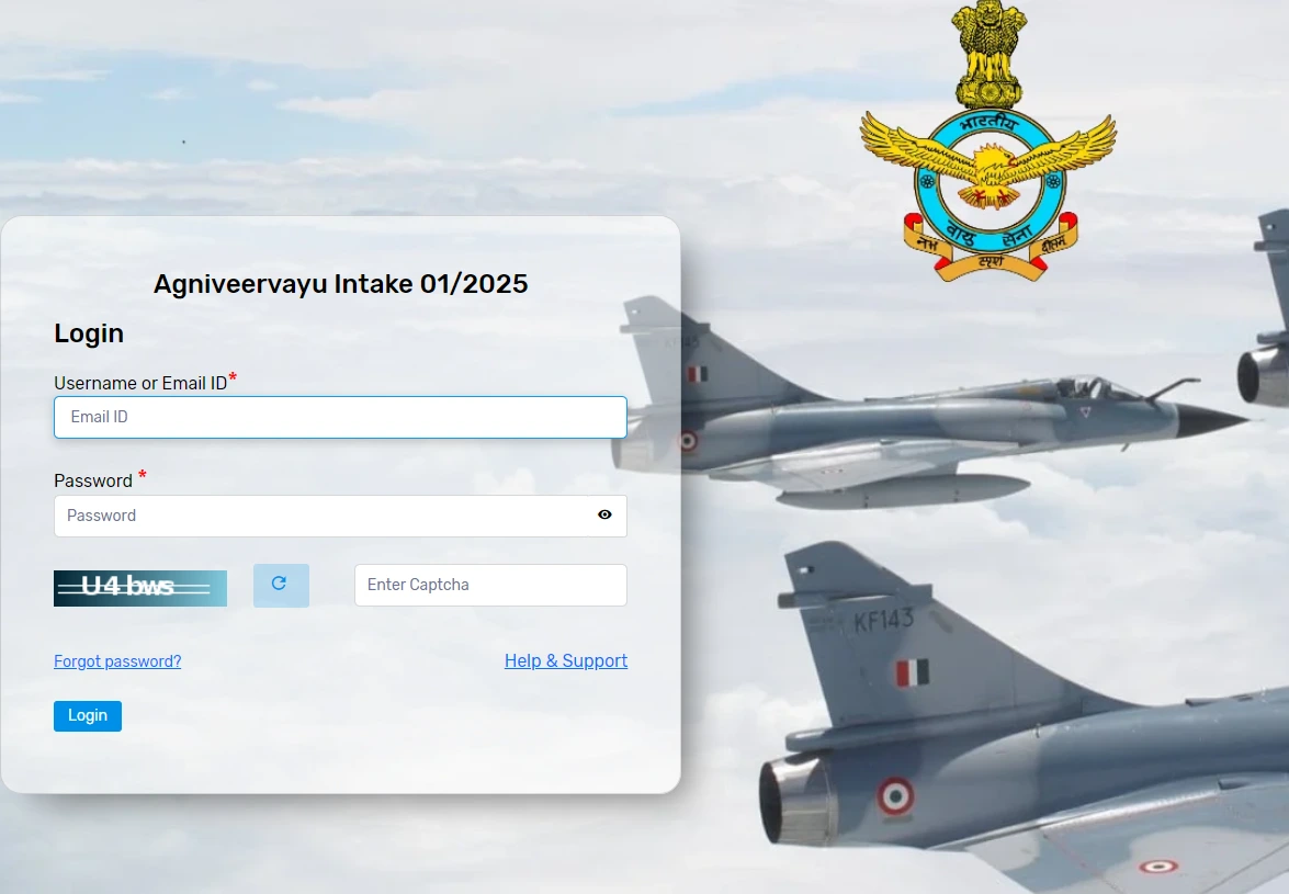 Indian Air Force Recruitment 2024 Apply Online