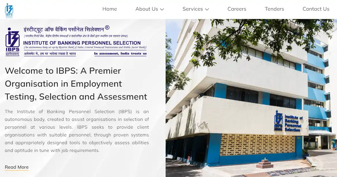 Institute of Banking Personnel Selection Official Website