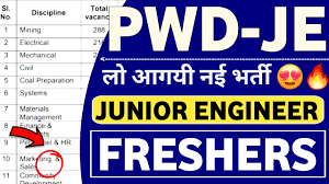 PWD Vacancy